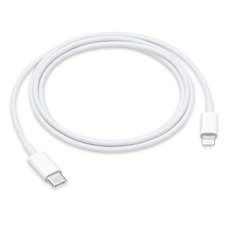 كيبل USB-C إلى Lightning من Apple بطول 1 متر كيبل USB-C إلى Lightning من Apple بطول 1 متر
